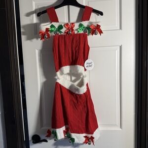 PLANET HEART Women's Ugly Christmas Knit 2 pc Set / Bows, Ornaments / Size S